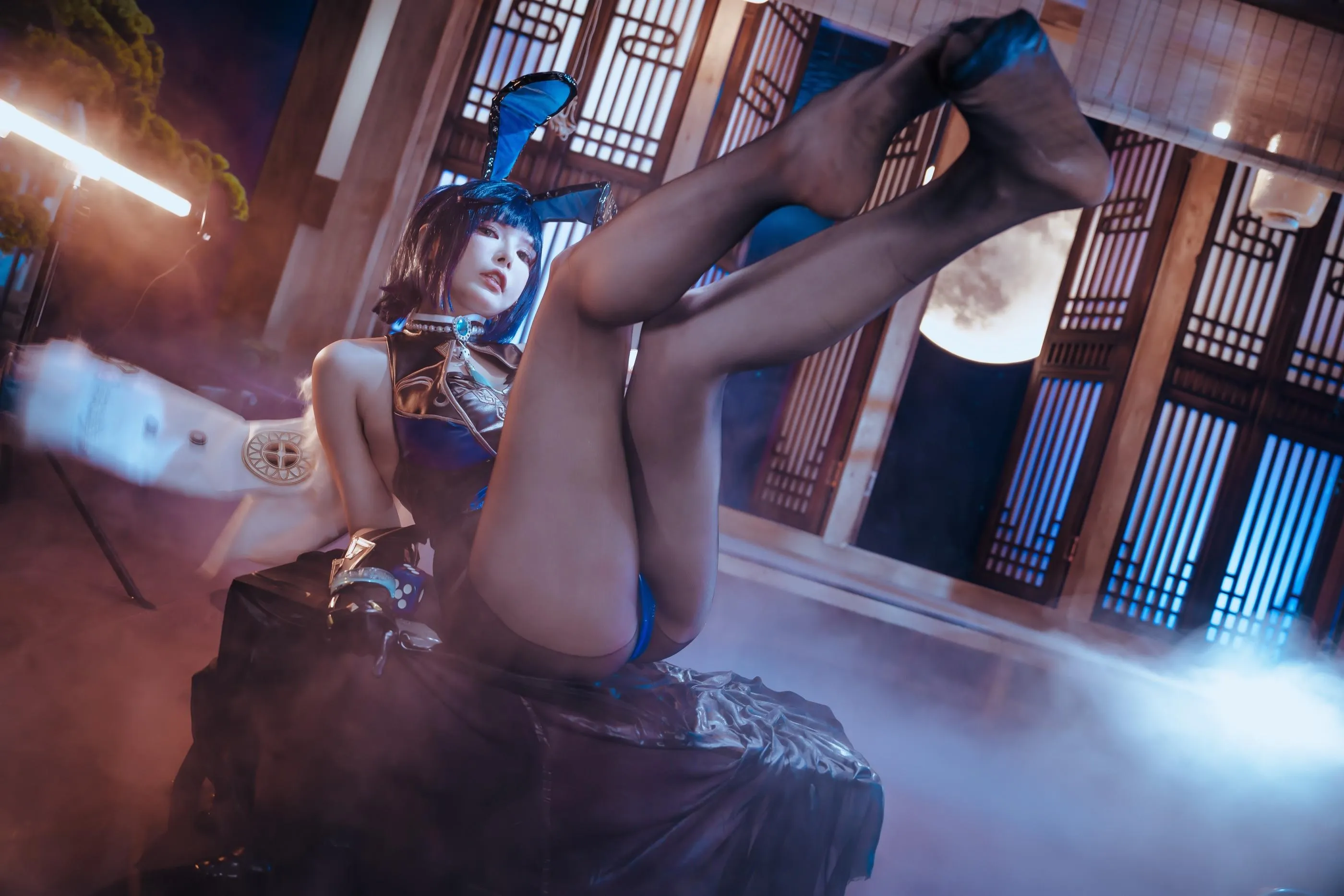 秋和柯基 – NO.105 夜兰 兔女郎 [92P]插图3